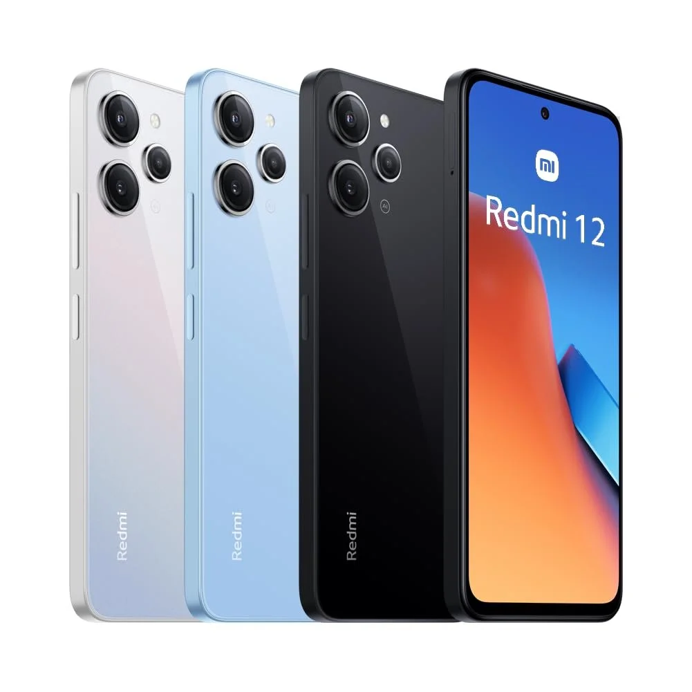 Смартфон Xiaomi Redmi 12 + Headphones 8GB 256GB 6.79 дюйма FHD+ 5000 mAh 50MP 18W Dual SIM Polar Silver, фото №4
