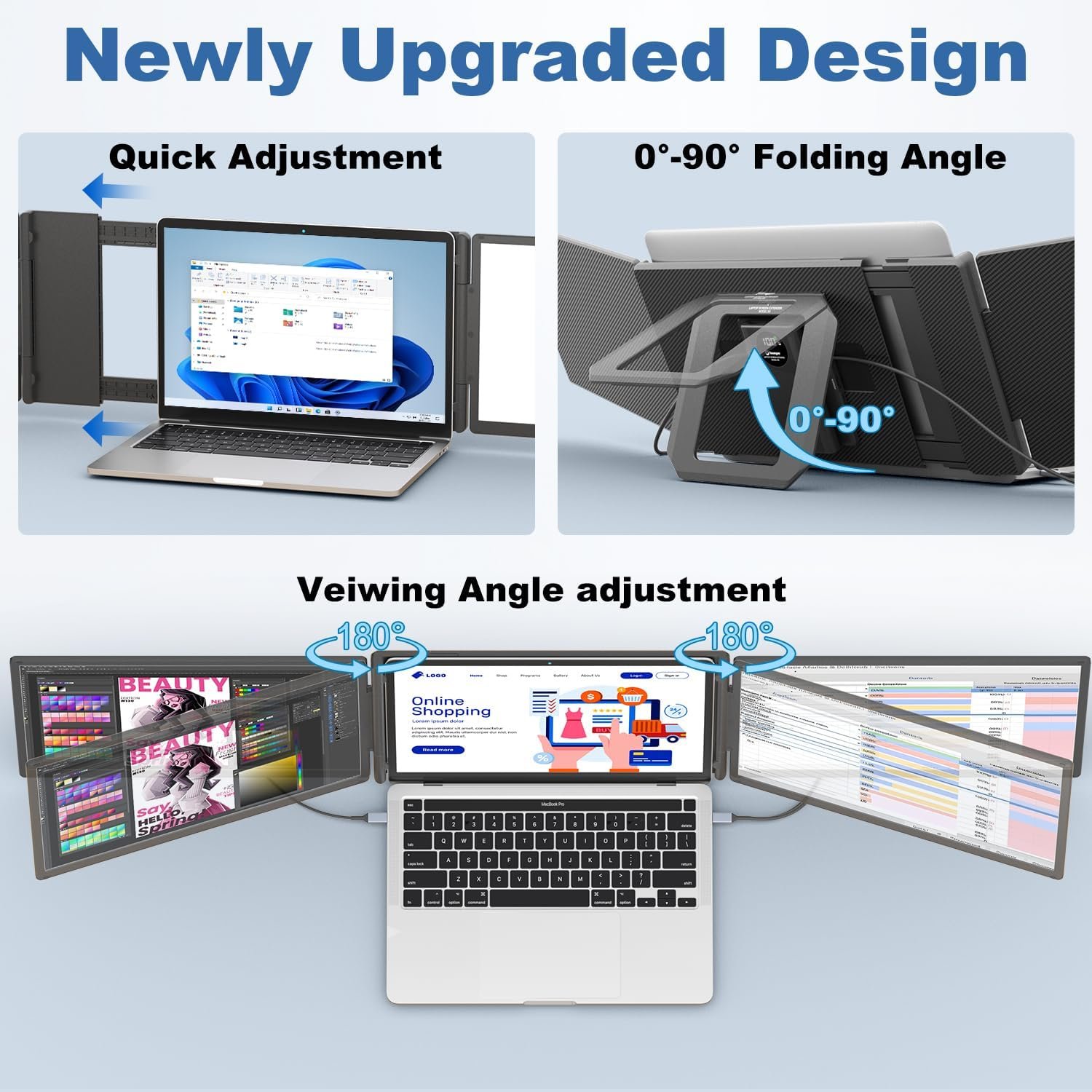 Монітор портативний 15.6" Teamgee S5 Full HD IPS 60 Гц, фото №4