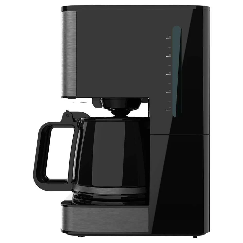 Кавоварка Cecotec Coffee 56 Time, 800 Вт, програмуйте свою каву, нержавіюча сталь, РК-екран, захист від крапель, місткість 1,3 л, 12 чашок, автоматичне вимкнення, резервуар з віконцем, фото №3