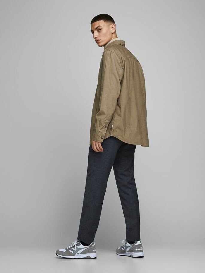 Рубашка Jack&Jones JJKENDRICK LS 12174067 Светло-коричневый S, фото №5