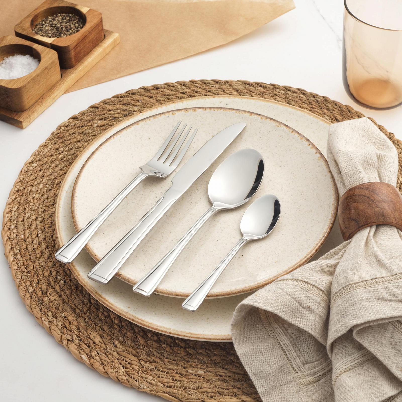 Набор столовых приборов Salter Elegance Buxton, 16 предметов, нержавеющая сталь, фото №3 Набор столовых приборов Salter Elegance Buxton, 16 предметов, нержавеющая сталь, фото №3