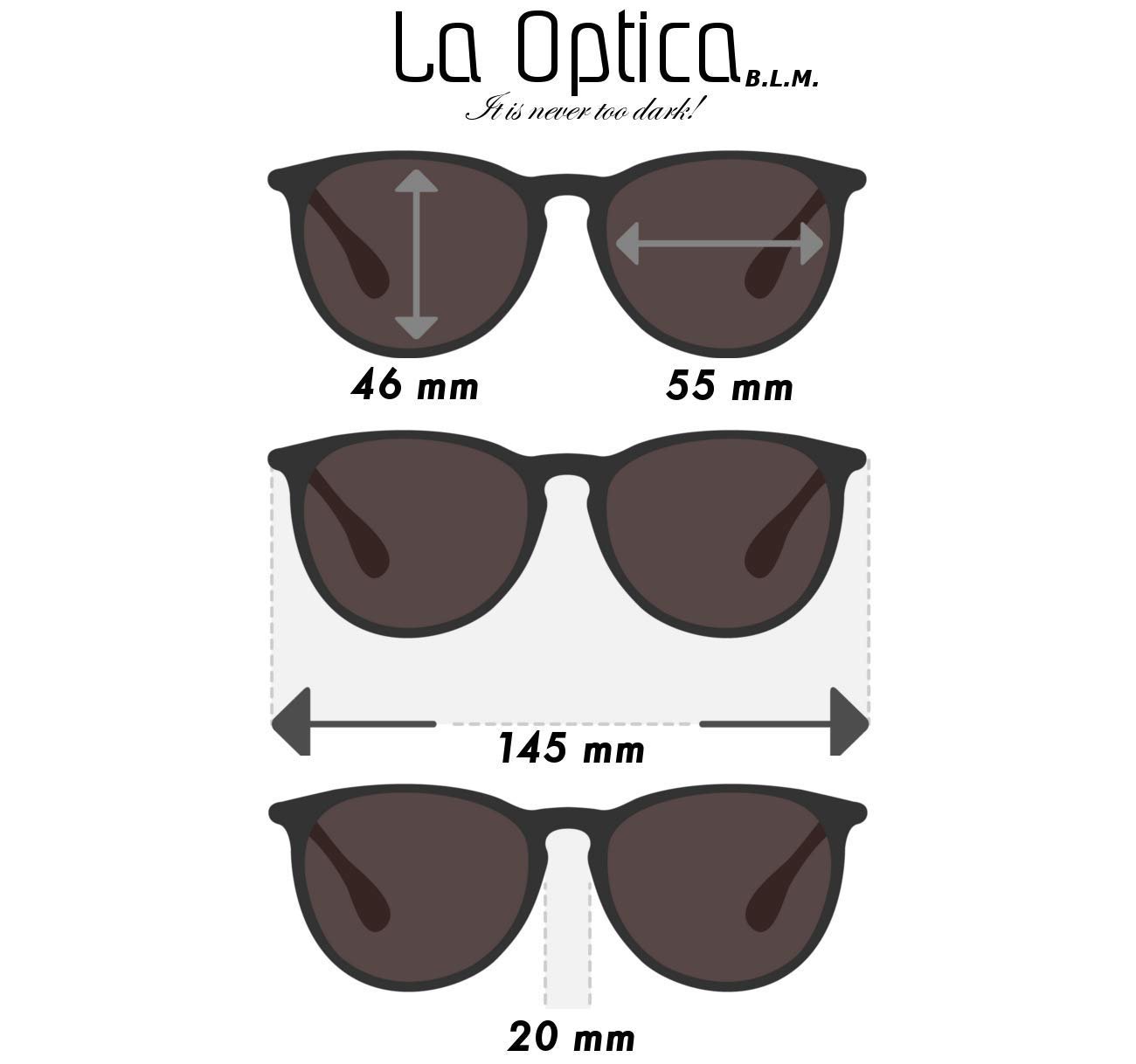 Сонцезахисні окуляри La Optica, Унісекс, золотий, круглий, чорний, фото №5 Сонцезахисні окуляри La Optica, Унісекс, золотий, круглий, чорний, фото №5