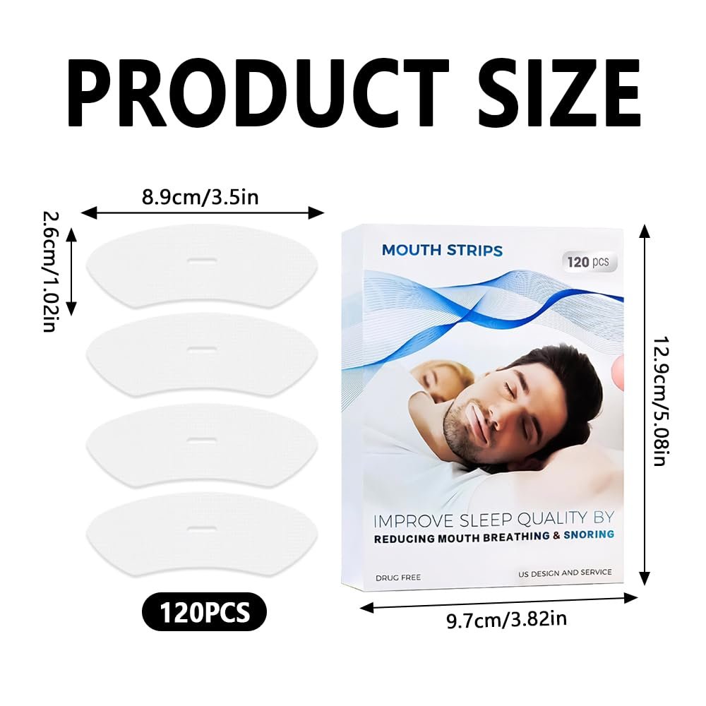 Пластирі для рота проти хропіння Premium, 120 шт., фото №7 Пластирі для рота проти хропіння Premium, 120 шт., фото №7