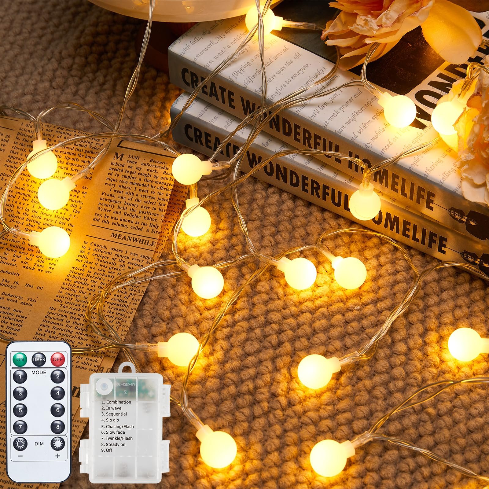Гірлянда JOJOlife 40 LED 6 м, фото №1