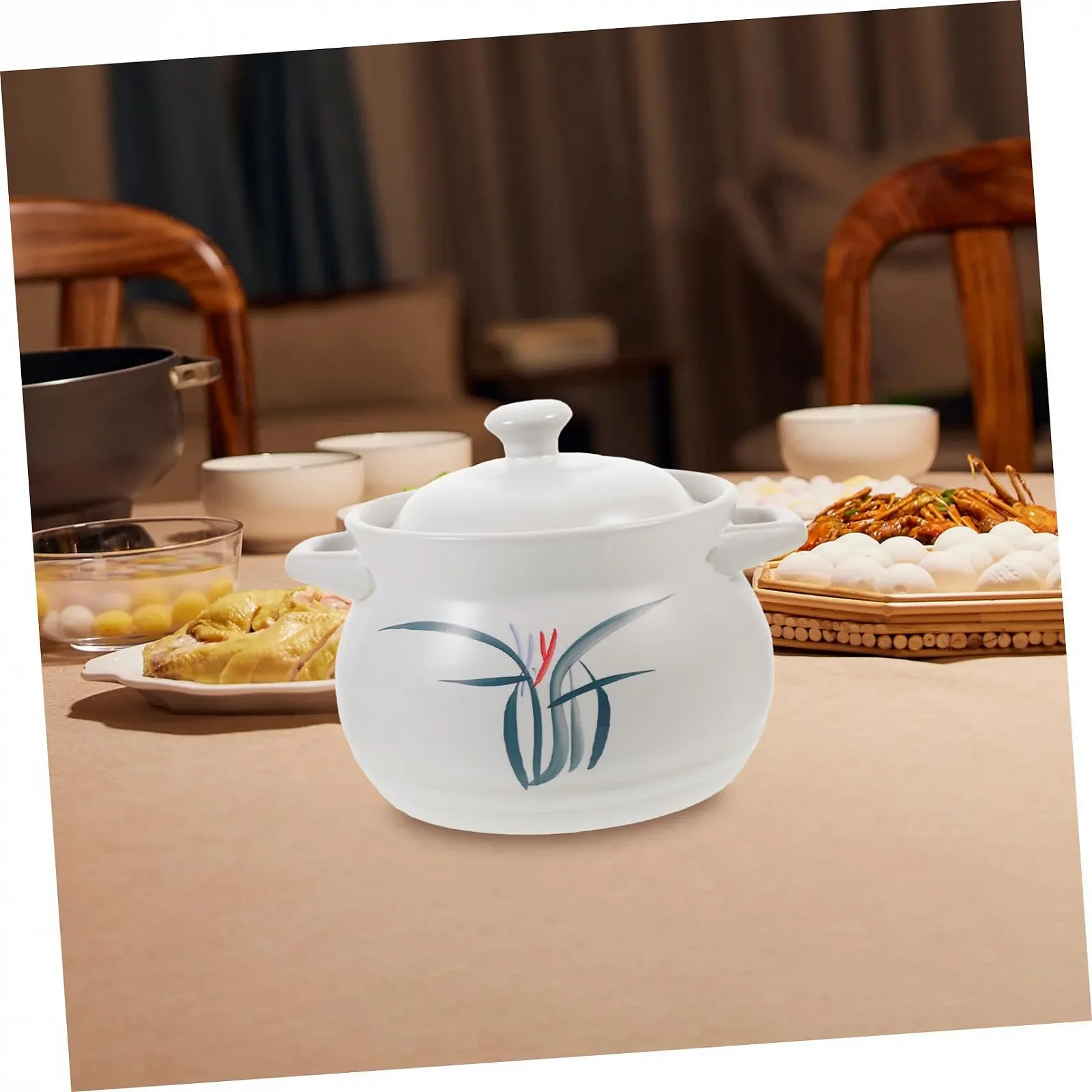 Кастрюля для супа керамическая термостойкая многофункциональная глиняная в ассортименте, фото №4 Кастрюля для супа керамическая термостойкая многофункциональная глиняная в ассортименте, фото №4