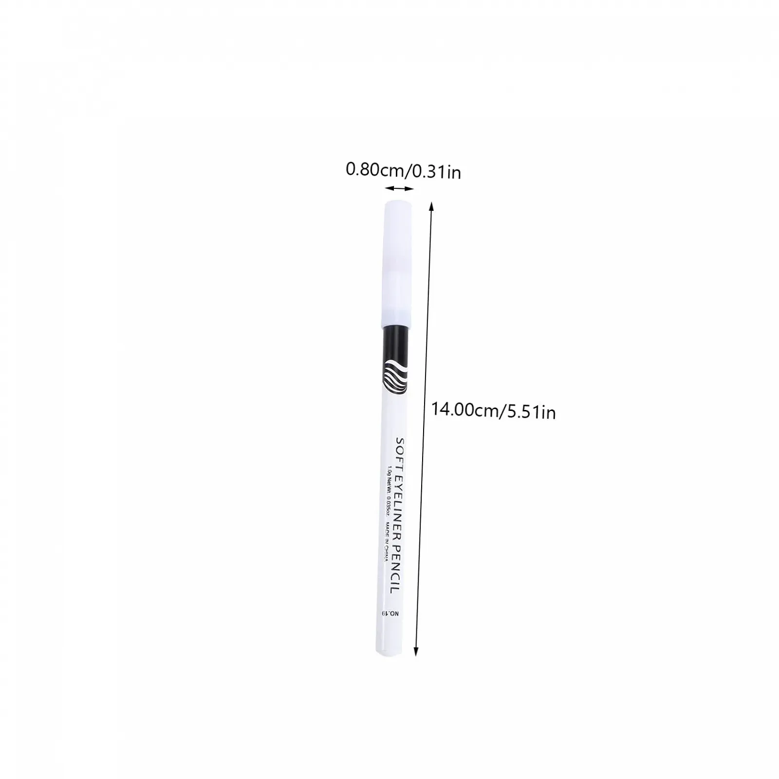 Карандаш для глаз SOLUSTRE, белый, фото №2