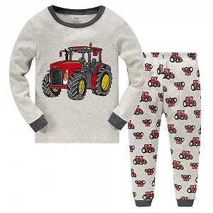 Піжама Tkiames для хлопчиків, з довгими рукавами, осінь/зима - Фото 1