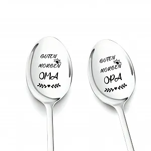 Ложка Кофейная Grandma and Grandpa 2 шт - Фото 1