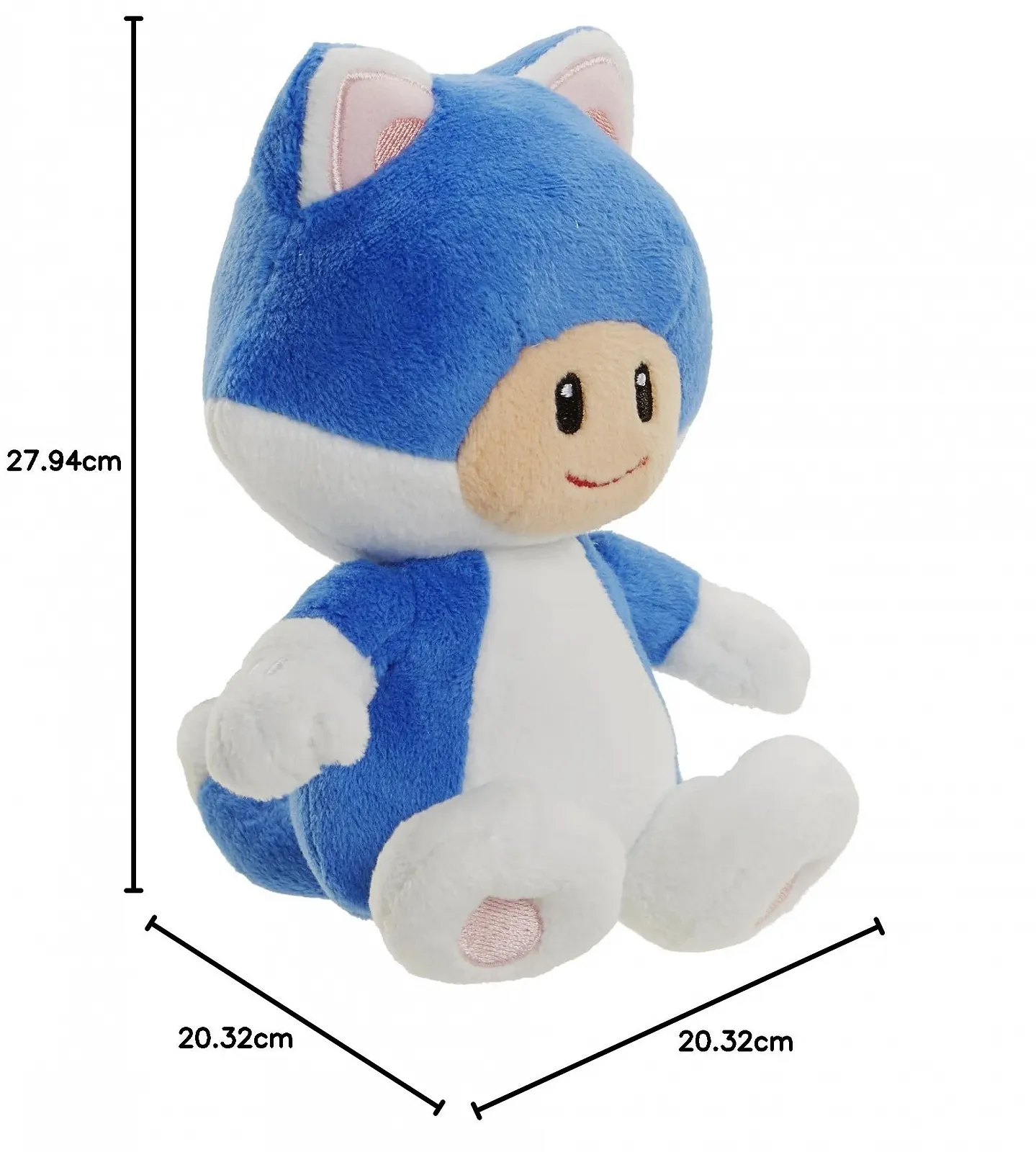 Плюшевая игрушка Super Mario Bros Cat Toad, фото №5 Плюшевая игрушка Super Mario Bros Cat Toad, фото №5