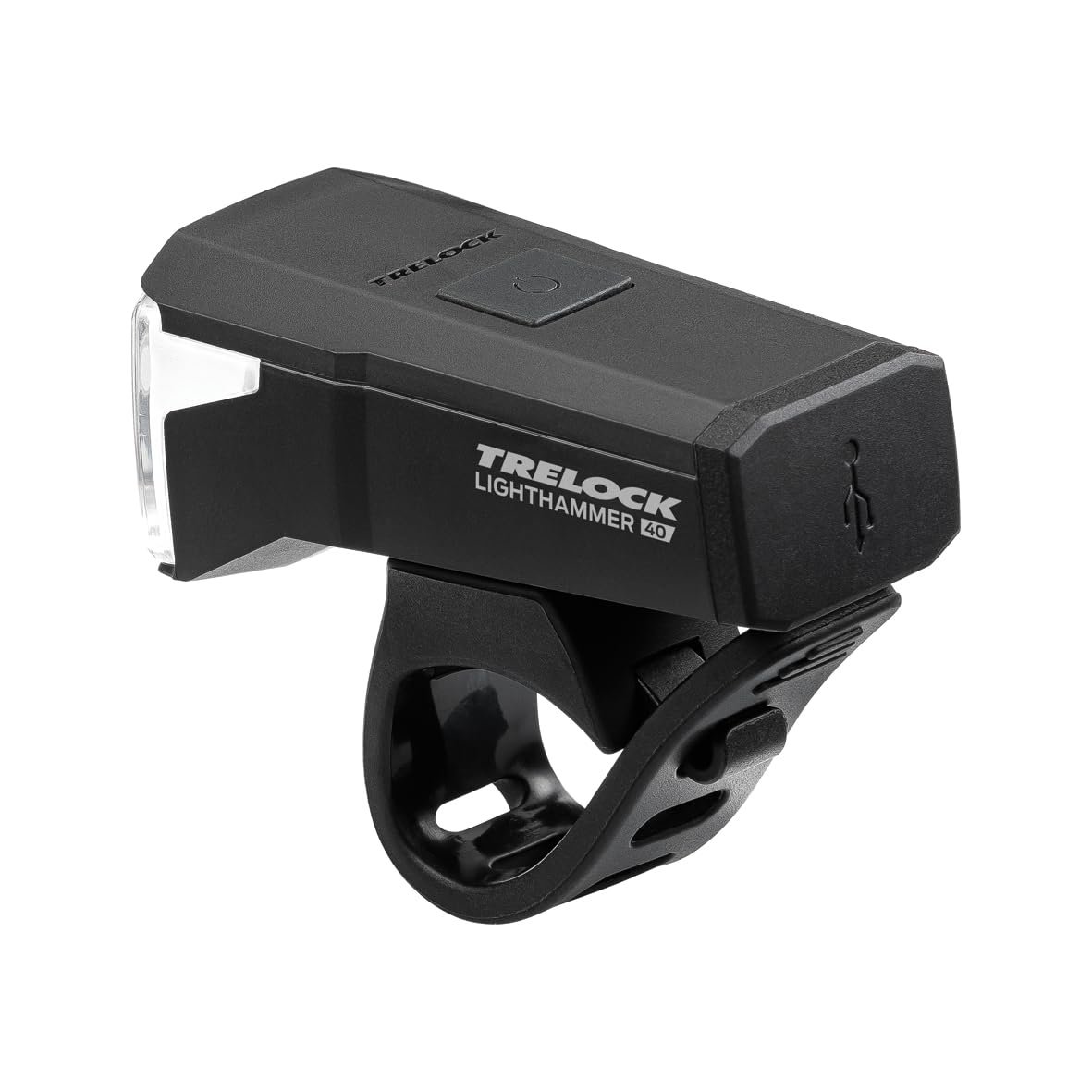 Велосипедна фара TRELOCK LIGHTHAMMER LS 440, 40 люкс, USB, видимість 60 м, час роботи 10 годин, індикатор заряду, схвалено StVZO, фото №4