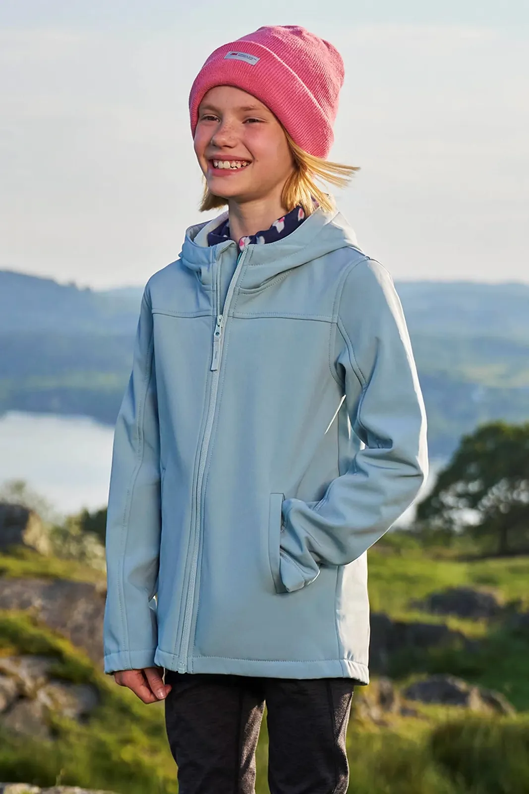 Водонепроницаемая ветровка Mountain Warehouse Exodus, детская софтшелл, легкая, фото №7