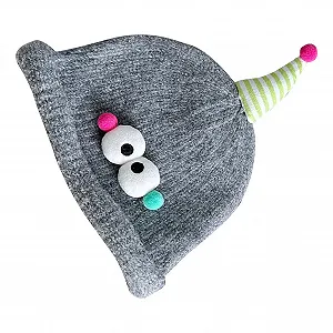 Шапка В'язана Дитяча Зимова Тепла Мила Мультяшна - Фото 1