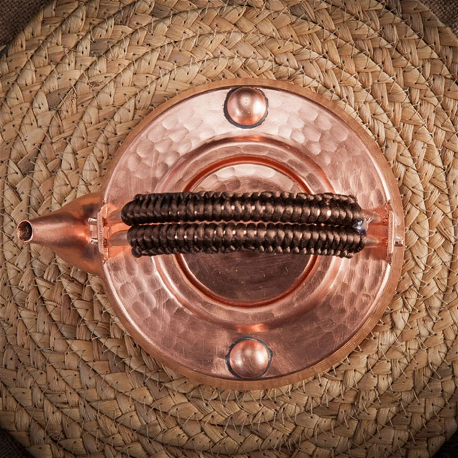 Чайник 70 мл Ручної роботи Вінтажний червоний мідний чайник, фото №5 Чайник 70 мл Ручної роботи Вінтажний червоний мідний чайник, фото №5