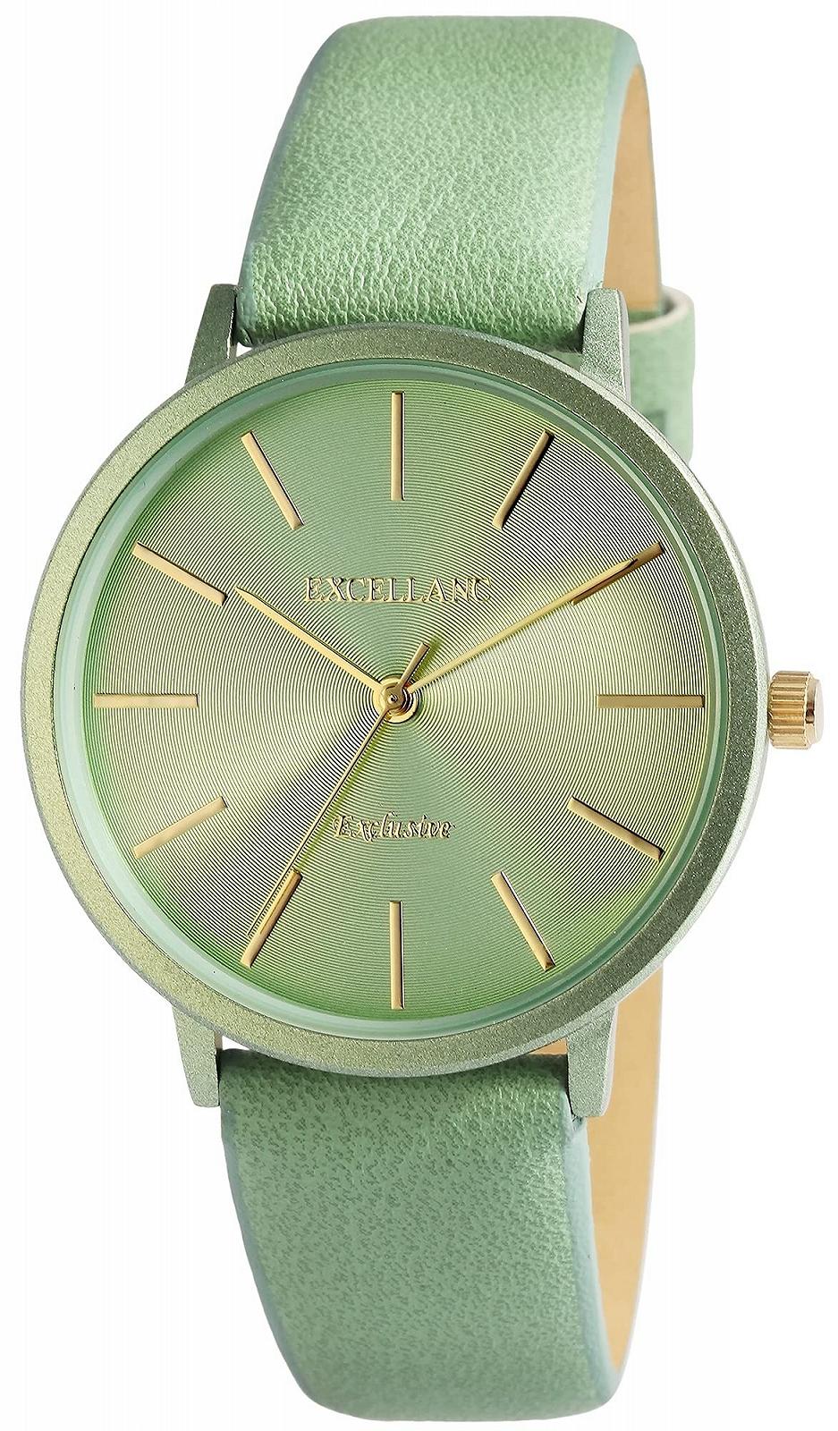 Женские часы Excellanc Ремешок из искусственной кожи Пряжка Аналоговый Кварц 1900260 (Светло-зеленый) светло-зеленый, Ремешок., фото №1 Женские часы Excellanc Ремешок из искусственной кожи Пряжка Аналоговый Кварц 1900260 (Светло-зеленый) светло-зеленый, Ремешок., фото №1