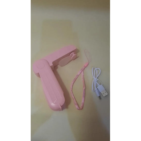 Вентилятор акумуляторний кишеньковий Fan YY-002 рожевий, фото №8 Вентилятор акумуляторний кишеньковий Fan YY-002 рожевий, фото №8