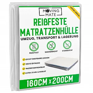 Купити Чохол для матраца для переїзду та зберігання 90 x 200 см - Фото 1 Чохол для матраца для переїзду та зберігання 90 x 200 см - Фото 1