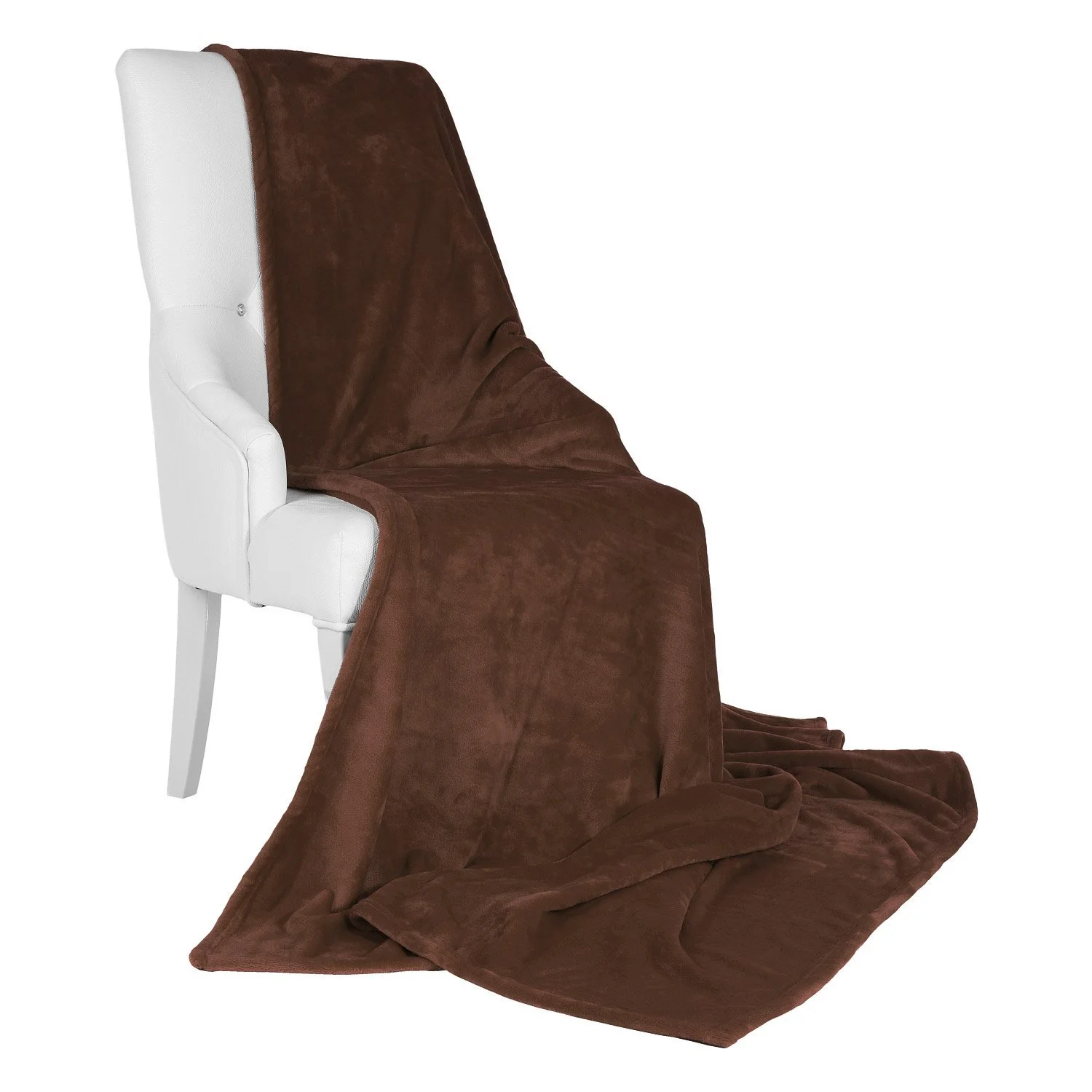 Теплое одеяло Beautissu Aurelia 150 x 200 см, микрофибра, флисовое одеяло, диванное одеяло, покрывало, пушистое одеяло, фото №3