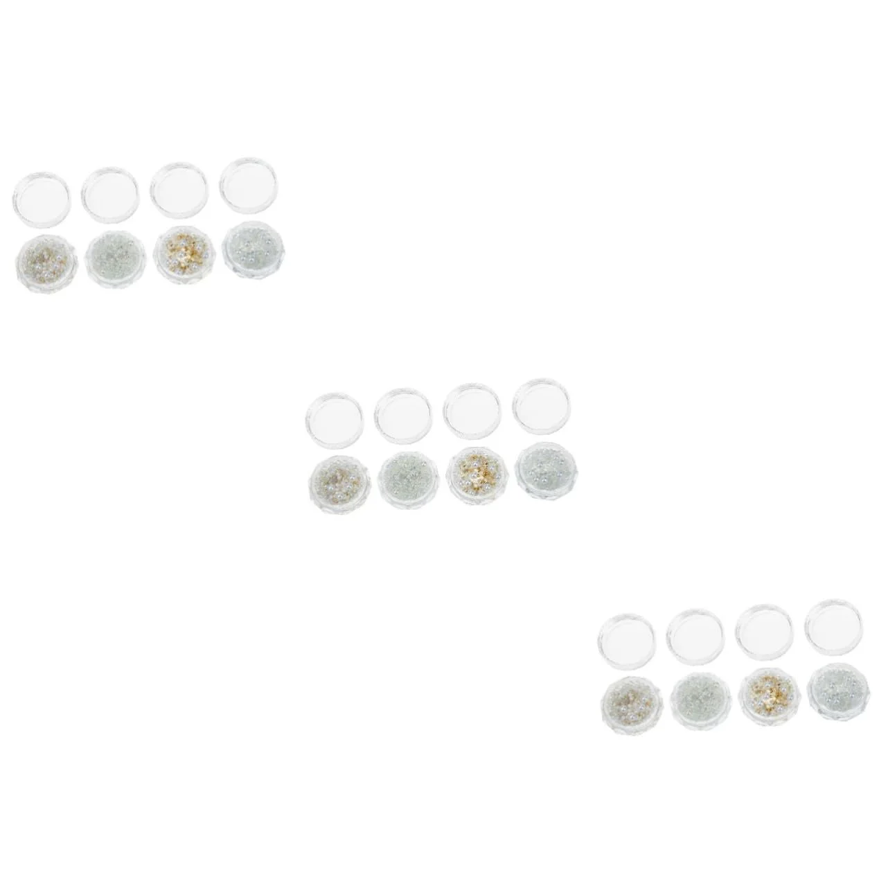 Бісер 3d-перлини Healeved Набір. Змішаний стиль 4 коробки * 3, фото №1