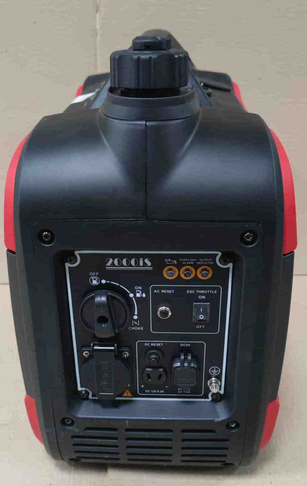 Электрогенераторы Kama KGL2000IS 2 кВт Black-Red, фото №5