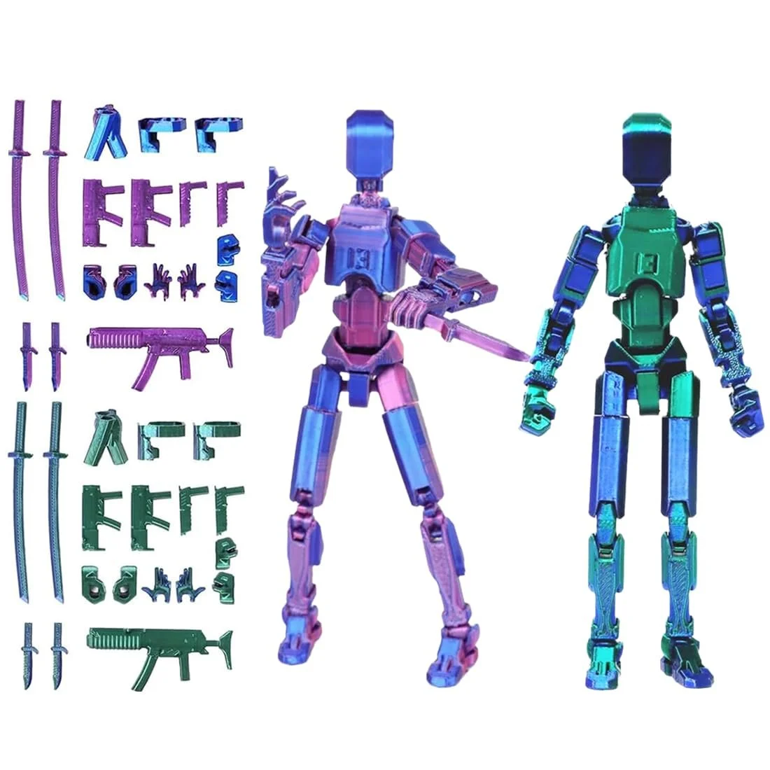 Набор фигурок JAWUZ T13 Nova T-13 3D-печать подвижные шарниры, фото №1