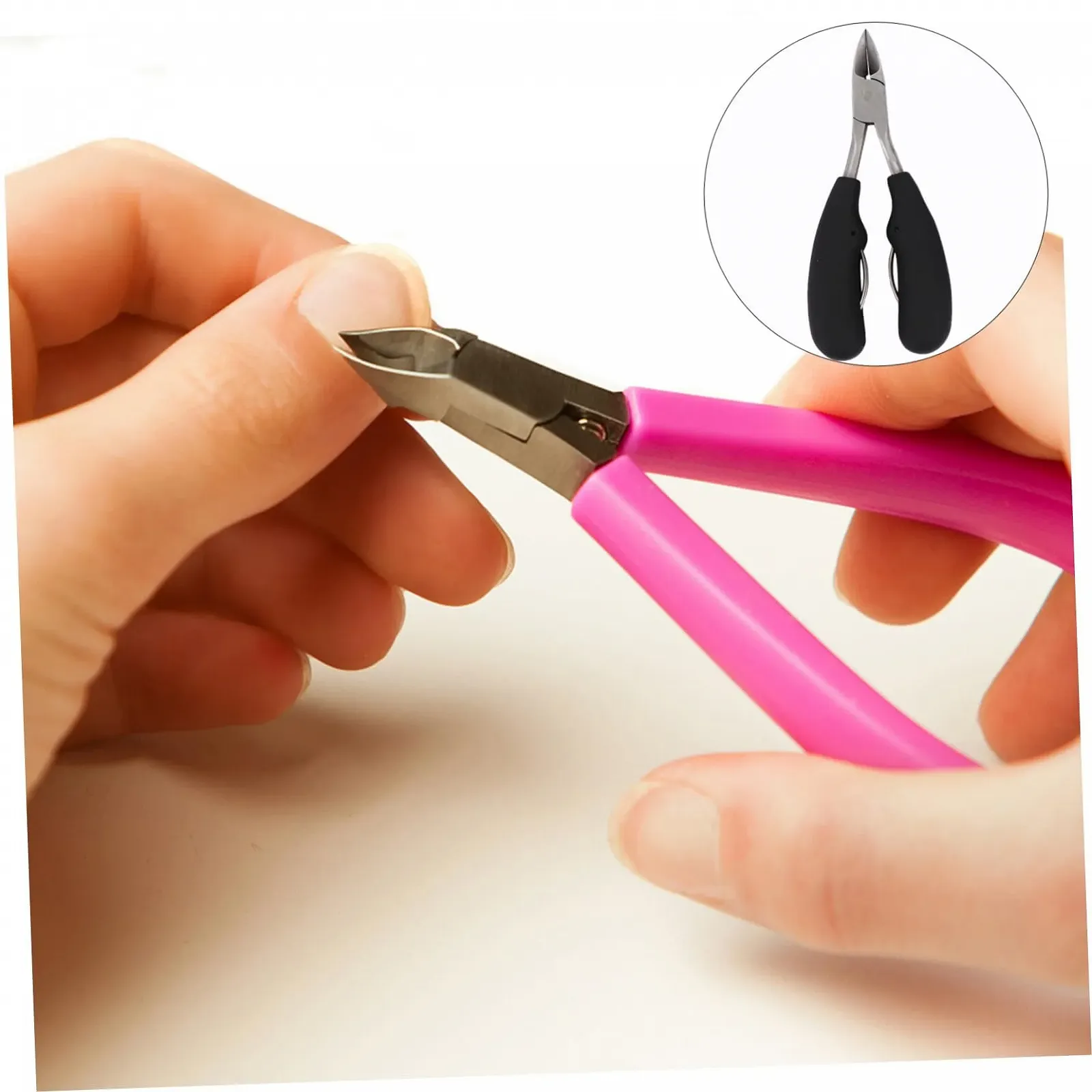 Інструмент для манікюру та педикюру Healvian, міцні кусачки для нігтів та тример для обрізання нігтів на пальцях рук і ніг, фото №4