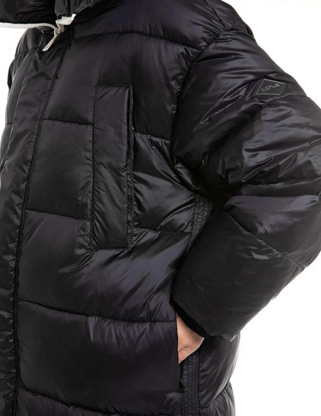 Жіноче стьобане пальто Replay Shiny, фото №6 Жіноче стьобане пальто Replay Shiny, фото №6