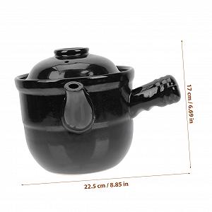 Ківш керамічний для заварювання лікувальних трав для газових та електричних плит synthetic.ua - Фото 1