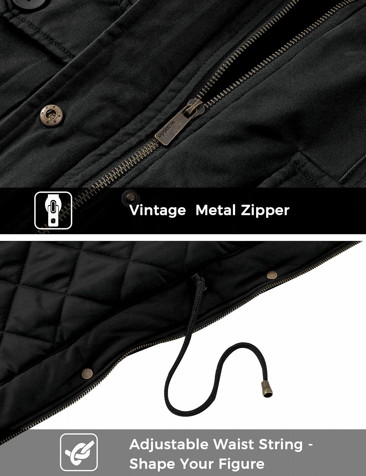 Куртка Wantdo Классическая Хлопковая Женская Теплая Флисовая, фото №7