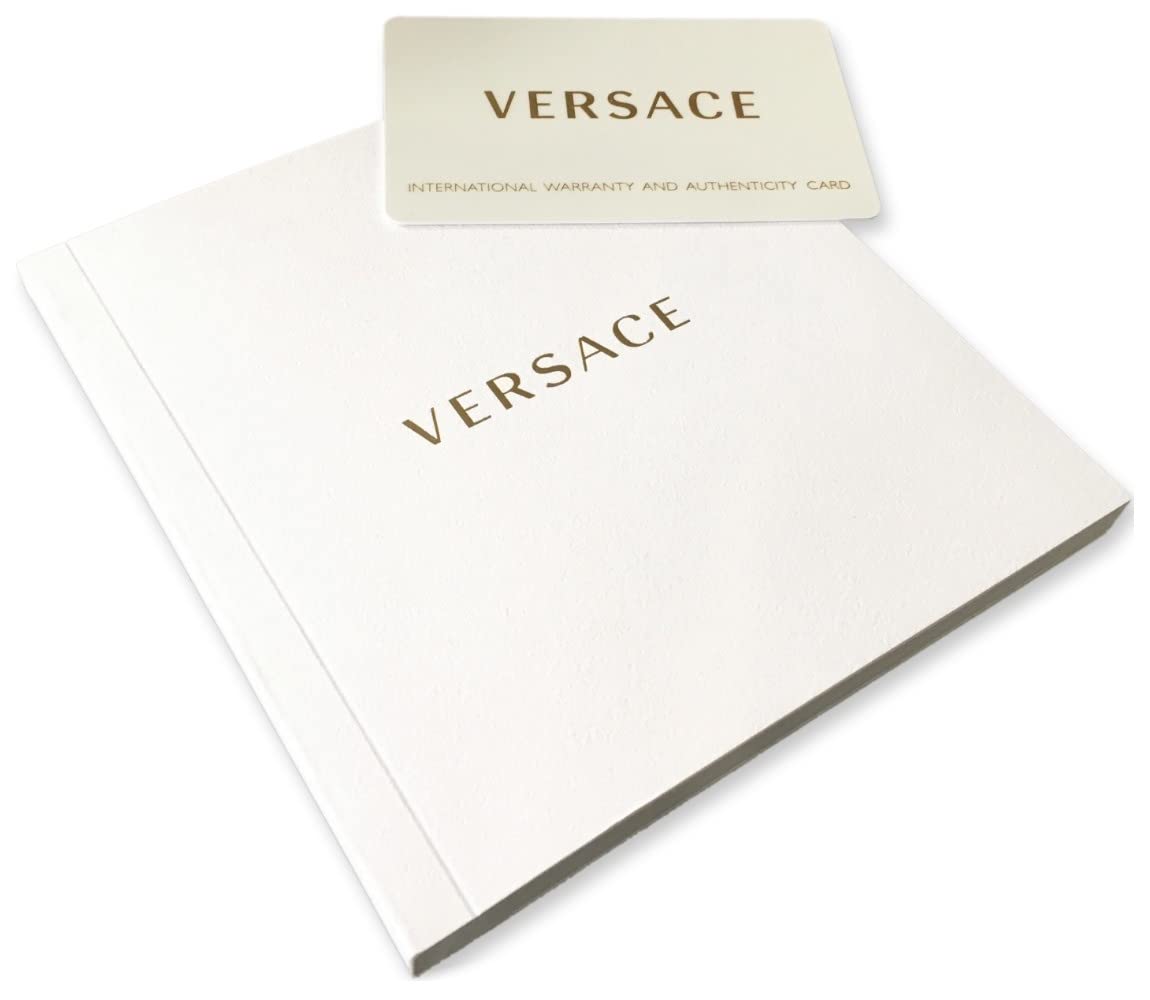 Часы Versace Palazzo Empire VERD015 20 Мужские Черный Сталь 43 мм с ремешком, фото №2