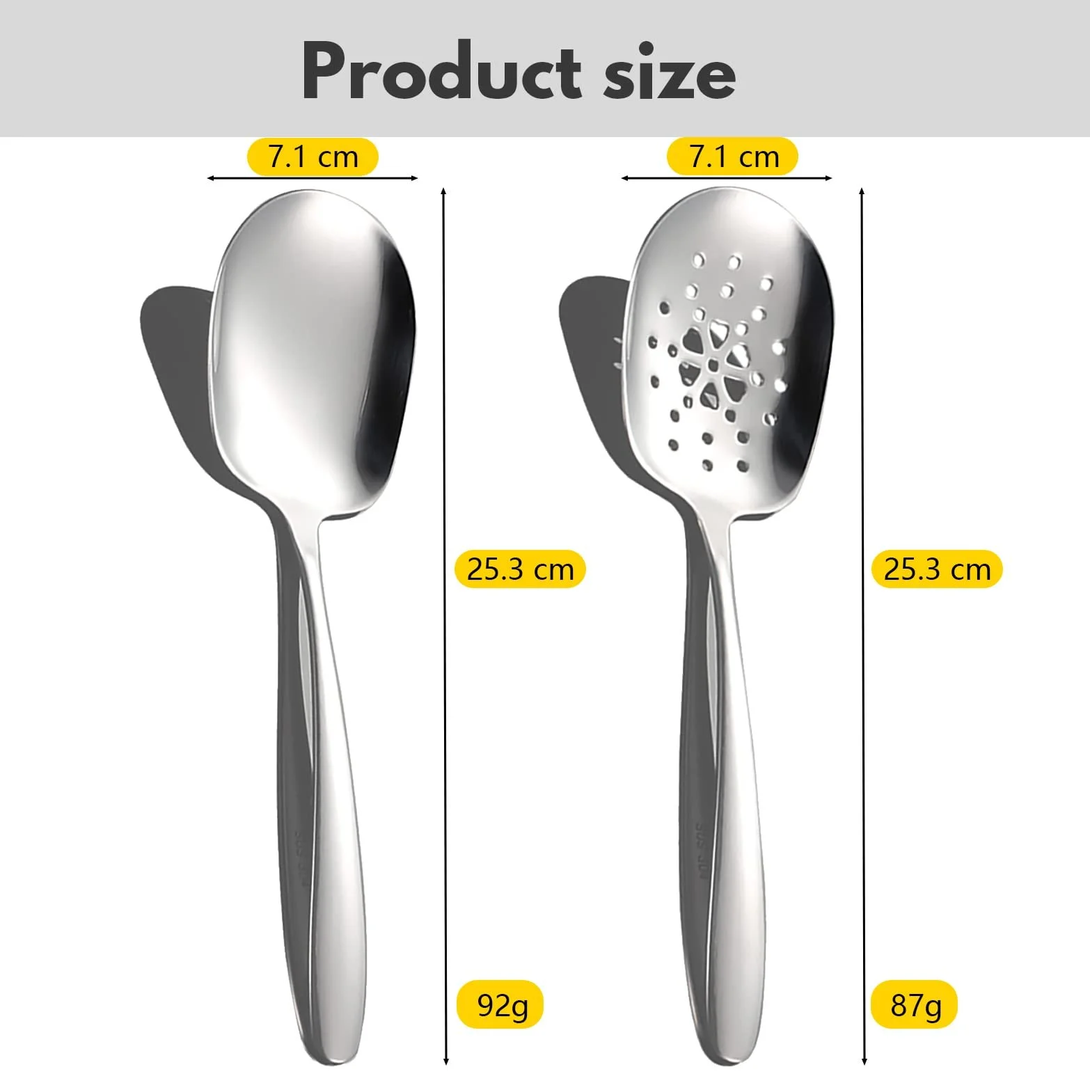 Ложка для Сервірування з Нержавіючої Сталі, Набір, фото №6