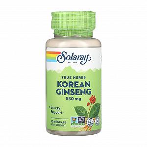 Korean Ginseng Root 550mg 50 vcaps