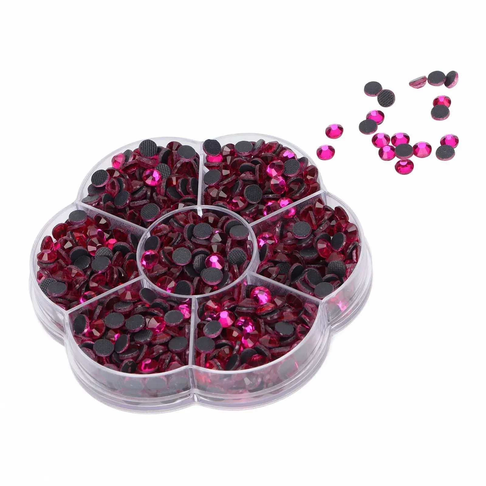 Стразы Граненые стеклянные стразы Добавляют блеск и шарм Аксессуары для дизайна ногтей DIY поделки 3D стразы для одежды Обувь Сумки Домашний декор, фото №3