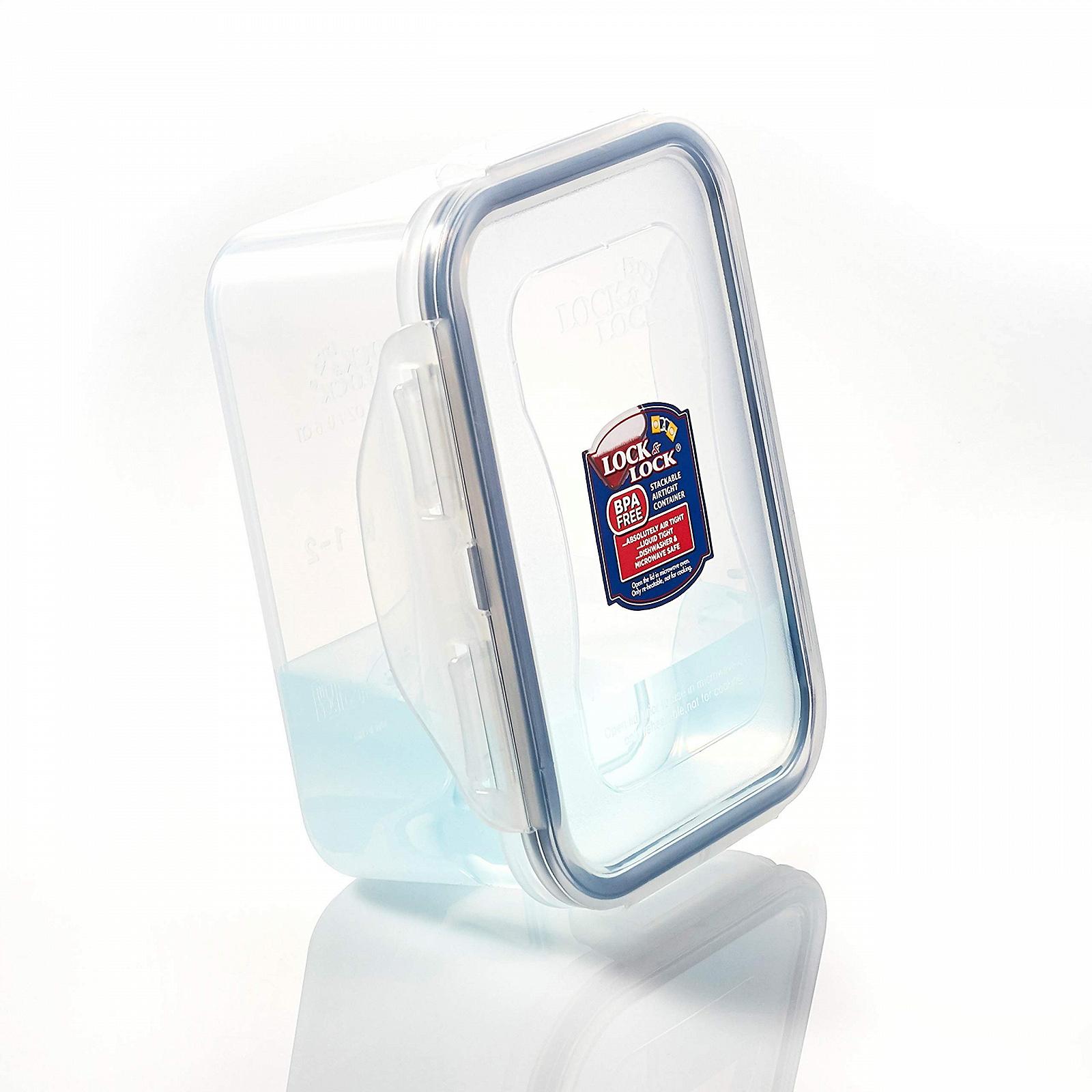 Набір контейнерів LocknLock PP Classic 2 шт. 1.1 л Прозорий, фото №9 Набір контейнерів LocknLock PP Classic 2 шт. 1.1 л Прозорий, фото №9