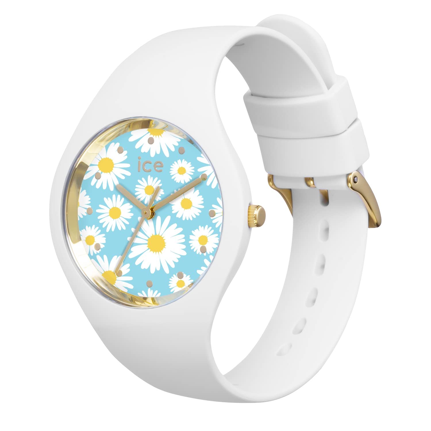 Часы Ice-Watch ICE Flower White Daisy Женские Белые с силиконовым ремешком 019203 (маленький), фото №2 Часы Ice-Watch ICE Flower White Daisy Женские Белые с силиконовым ремешком 019203 (маленький), фото №2