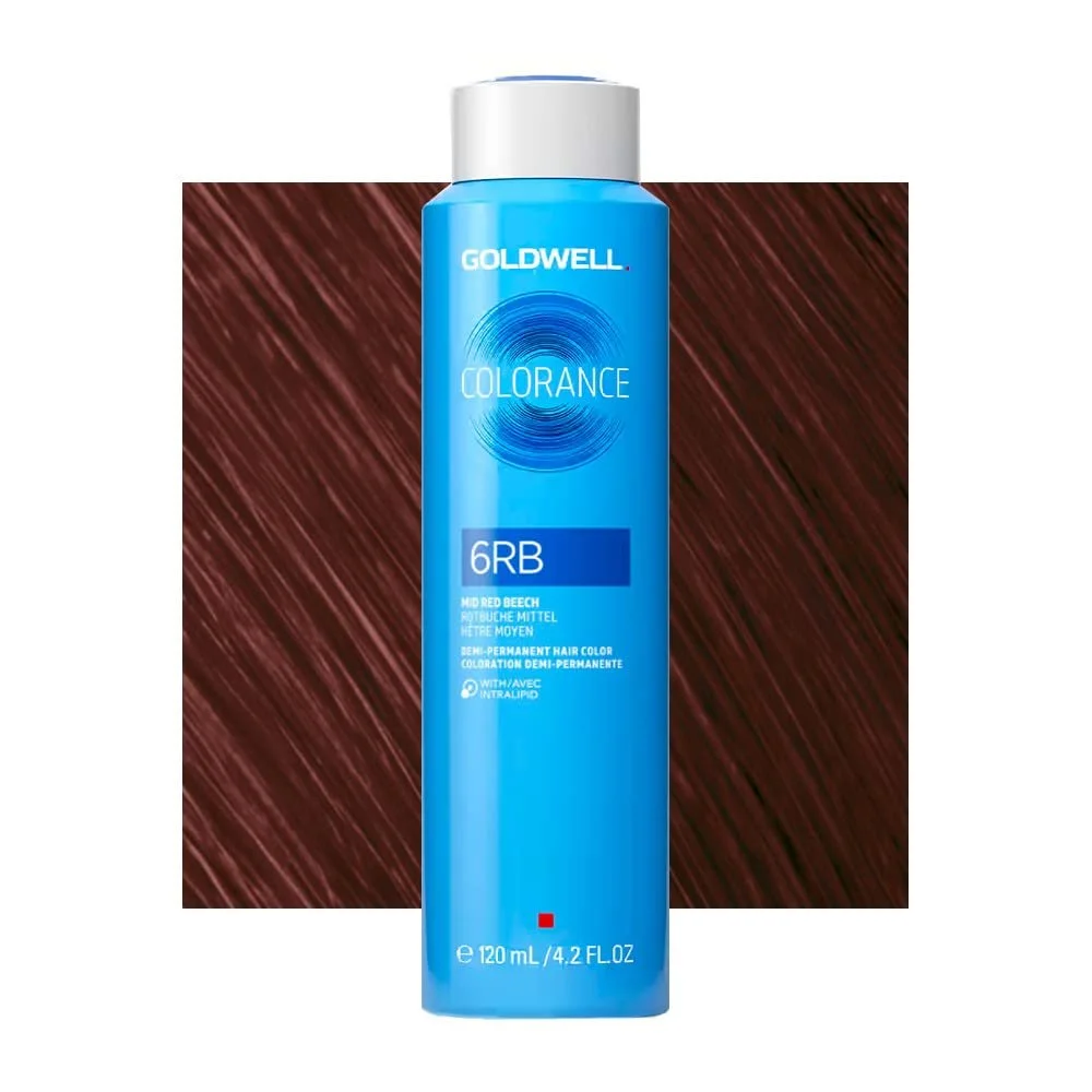 Фарба для волосся GOLDWELL Colorance 6RB Mid Red Beech Can 120 мл, фото №1 Фарба для волосся GOLDWELL Colorance 6RB Mid Red Beech Can 120 мл, фото №1
