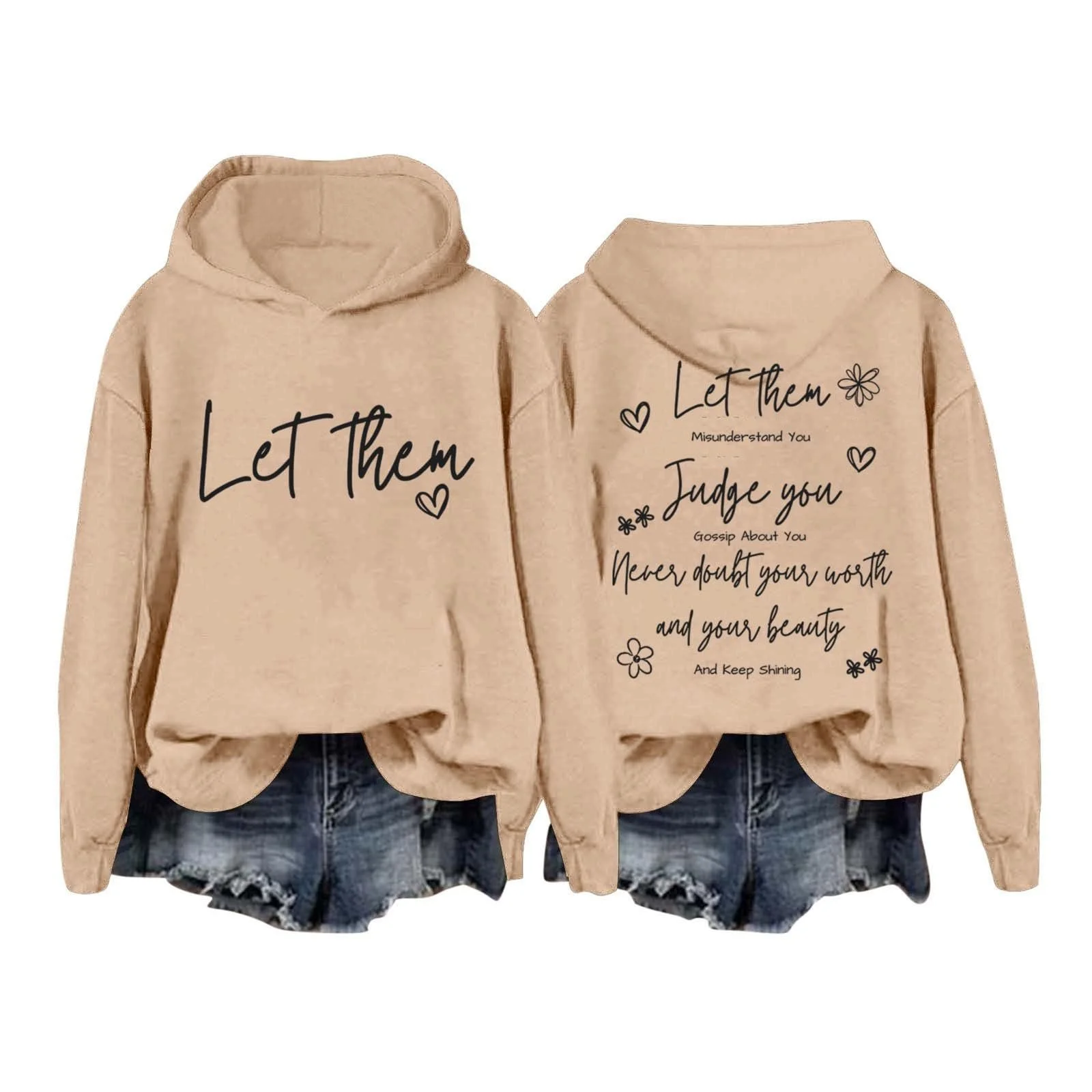 Худи Однотонный/С принтом Мешковатый Мягкий Повседневный Однотонный Спортивный Тренировочный Спортзал Унисекс Модный Ретро Свободный, фото №1