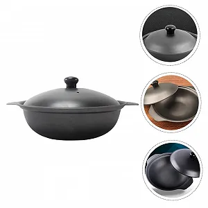 Сотейник Чугунный Малый Термостойкий с крышкой synthetic.ua - Фото 1