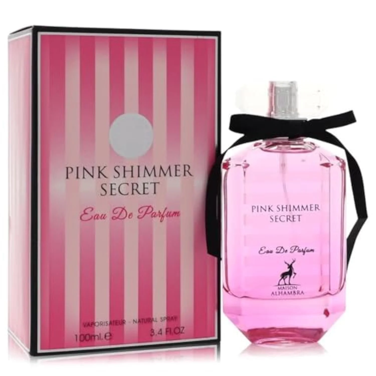 Парфумована вода MAISON ALHAMBRA Pink Shimmer Secret 100 мл, фото №1 Парфумована вода MAISON ALHAMBRA Pink Shimmer Secret 100 мл, фото №1