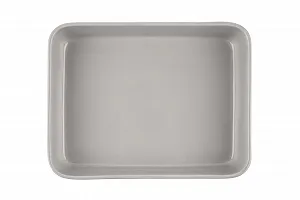 Форма для запекания Sallys Stoneware 36 x 28 x 7 см Керамическая Прямоугольная Светло-серая synthetic.ua - Фото 1