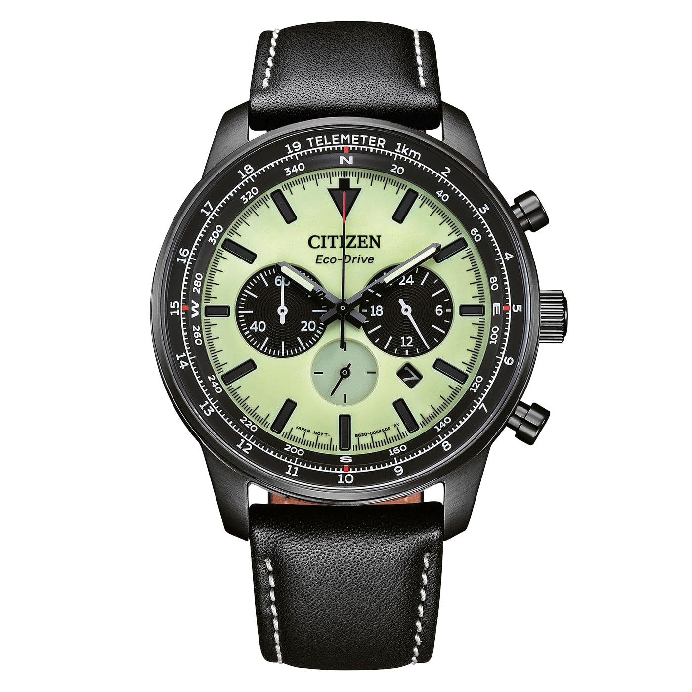 Часы Аналоговые CITIZEN CA4505-21X Мужские Кожаный Ремешок Зеленый Стандартный размер, фото №1 Часы Аналоговые CITIZEN CA4505-21X Мужские Кожаный Ремешок Зеленый Стандартный размер, фото №1