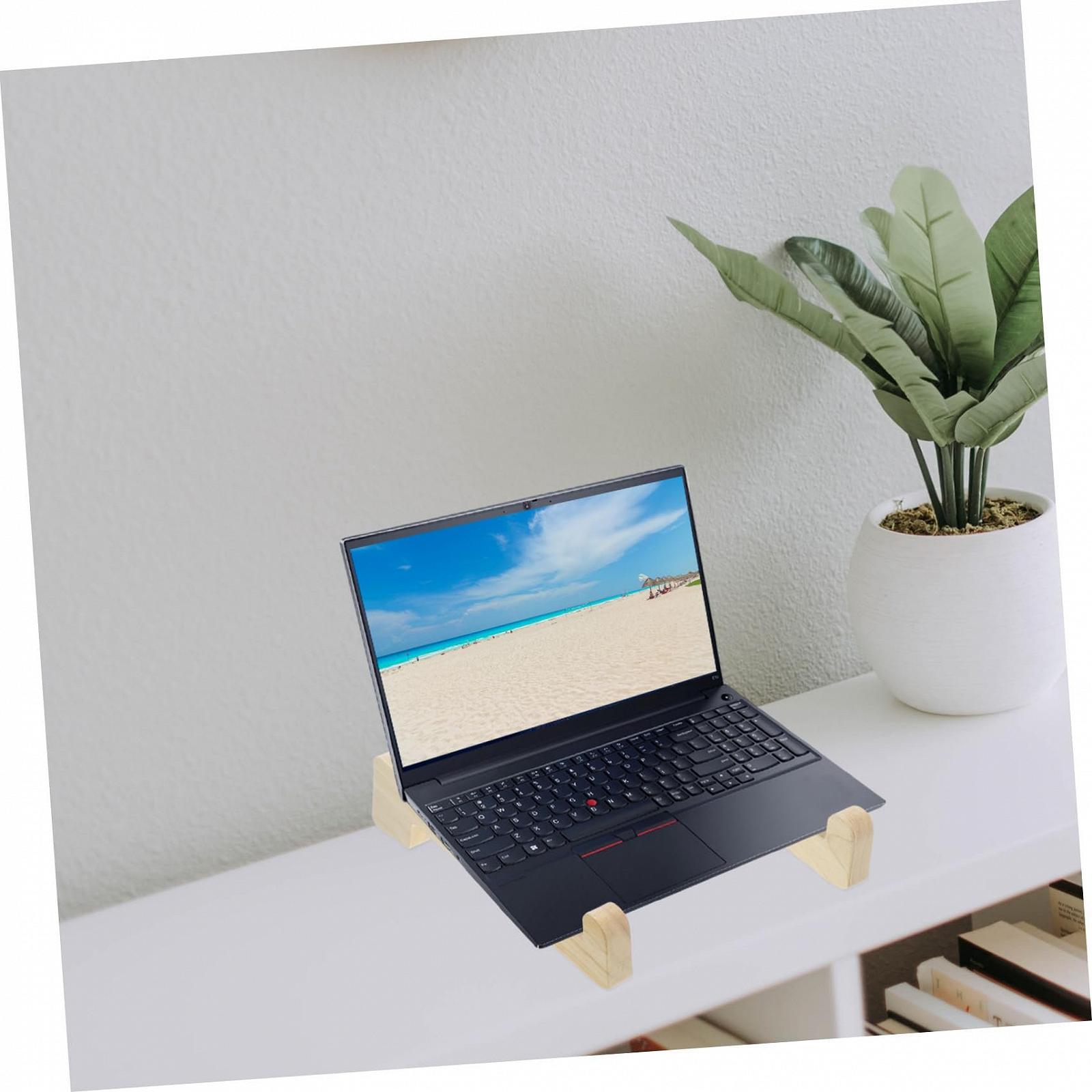 Подставка для ноутбука деревянная Artibetter Регулируемая по высоте (2 шт.), фото №4