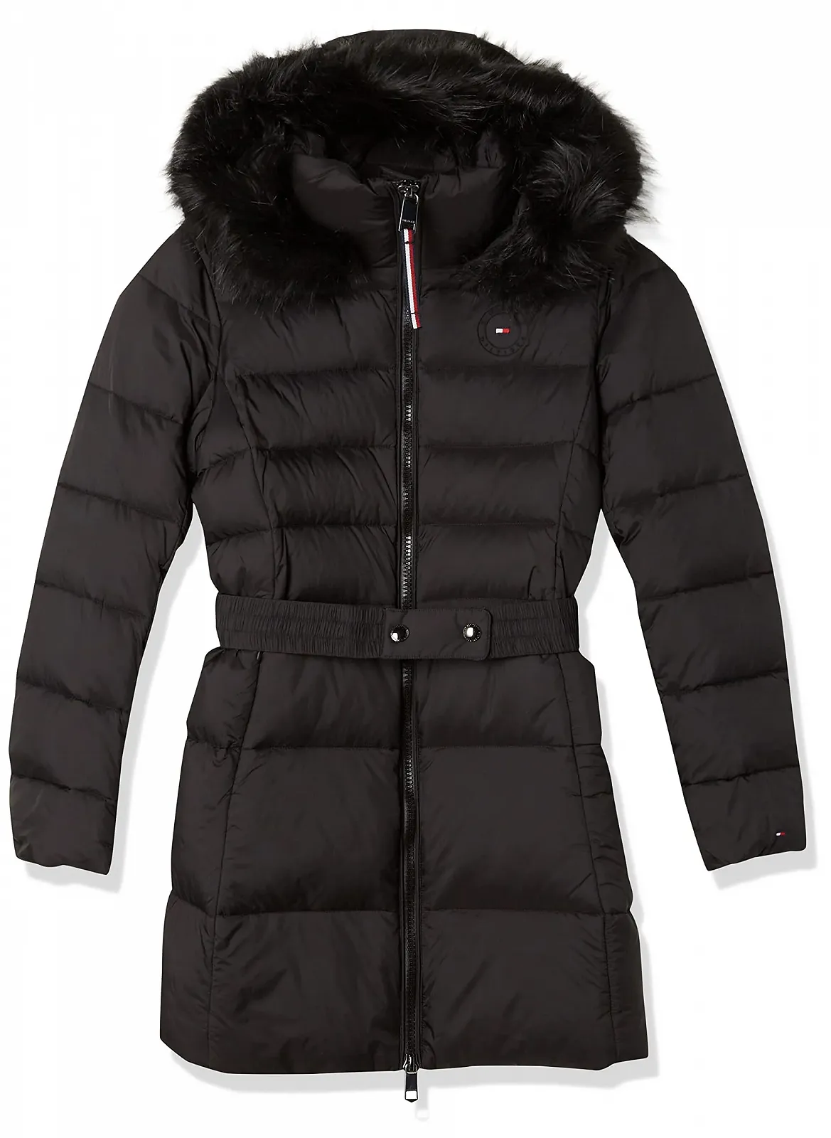 Пальто Tommy Hilfiger стьобане жіноче, фото №1