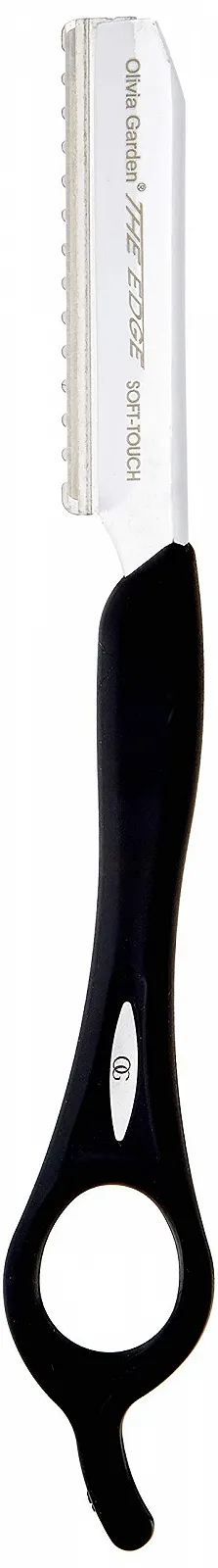 Бритва Olivia Garden The Edge Soft Touch Двойные лезвия, фото №1 Бритва Olivia Garden The Edge Soft Touch Двойные лезвия, фото №1
