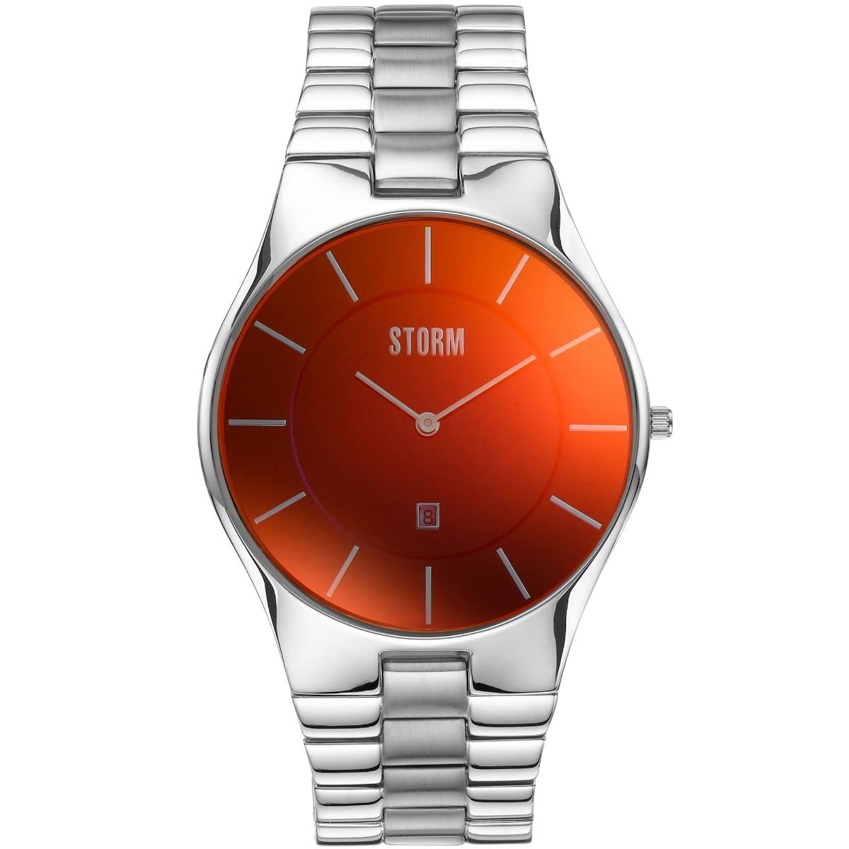 Годинник STORM Slim-X XL для чоловіків з мінімалістичним циферблатом, ультратонким ремінцем та корпусом, подвійним матовим та полірованим покриттям, водонепроникний до 50 м з датою, фото №1