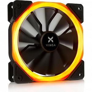 Кулер для ПК Vinga LED fan-01 orange - Фото 1