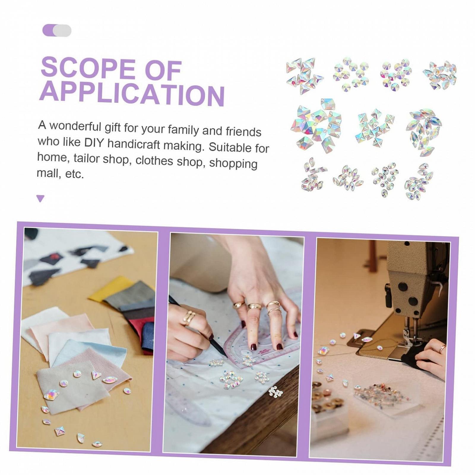 Стеклянные бусины Operitacx 120 шт. Смешанный стиль, фото №7