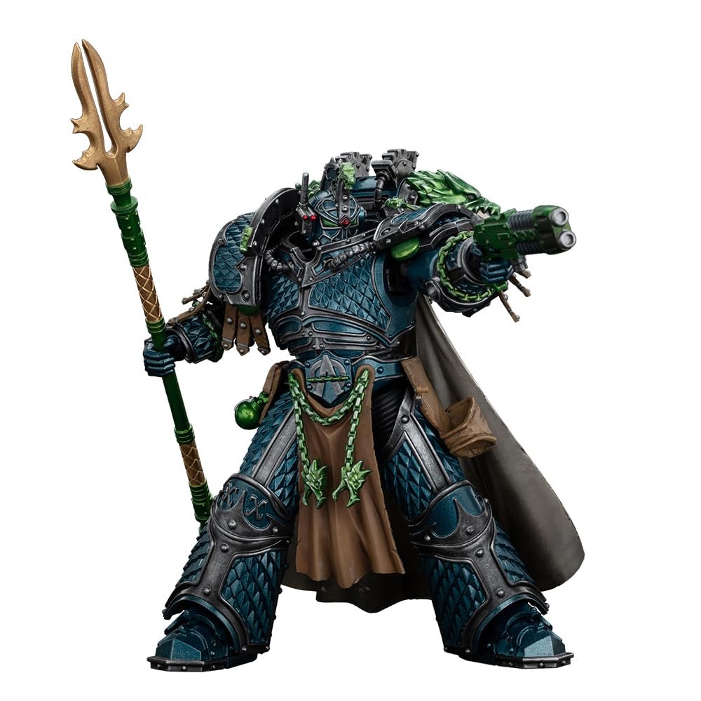 Фигурка подвижная JOYTOY Warhammer 40K Alpha Legion Alpharius Primarch of The XXth Legion, фото №3