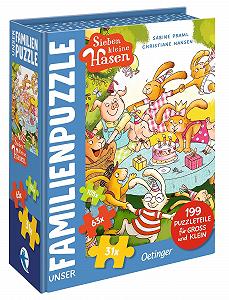 Купити Пазл Seven Little Rabbits Our Family Puzzle 199 деталей 34 x 60 см від 3 років - Фото 1 Пазл Seven Little Rabbits Our Family Puzzle 199 деталей 34 x 60 см від 3 років - Фото 1