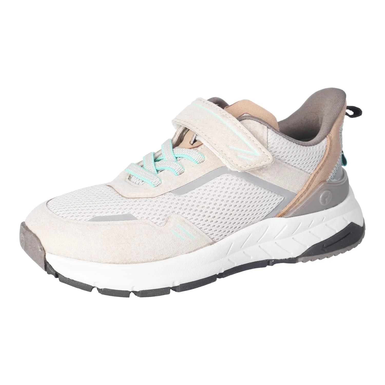 Кроссовки на липучках RICOSTA Cyber для девочек и мальчиков, детские низкие кроссовки, ширина: средняя, съемная стелька, фото №1