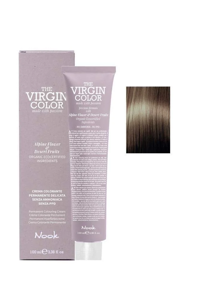 Фарба для волосся Nook Virgin Colour 5.3 li.bro.go. 100 мл, фото №1